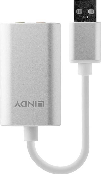 Image du produit Lindy Adaptateur audio USB type A 3,5 mm (USB)