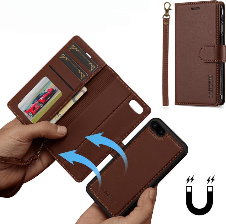 Actual product image LC.Imeeke iPhone SE / 8 / 7 - Teilbare Brieftasche 2-in-1 Handyhülle (Apple iPhone SE (2nd Gen), Apple iPhone 8, Apple iPhone 7, Apple iPhone SE (3rd Gen))