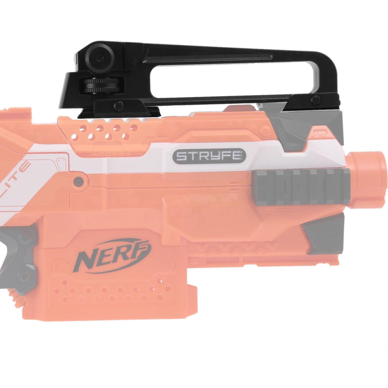 Nerf Tragegriff mit integrierter Lochkimme in schwarz