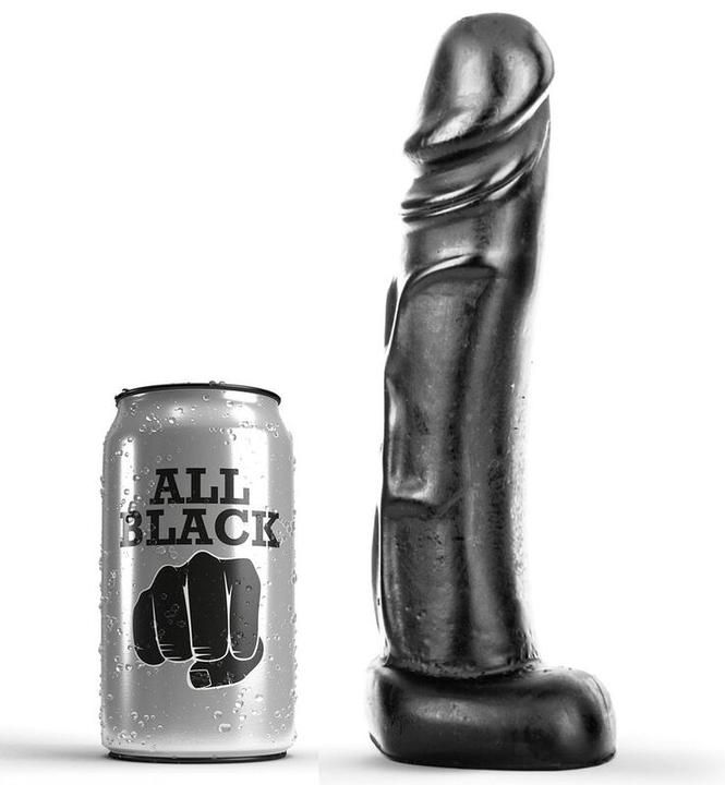 Produktbild All Black Realistischer Dildo