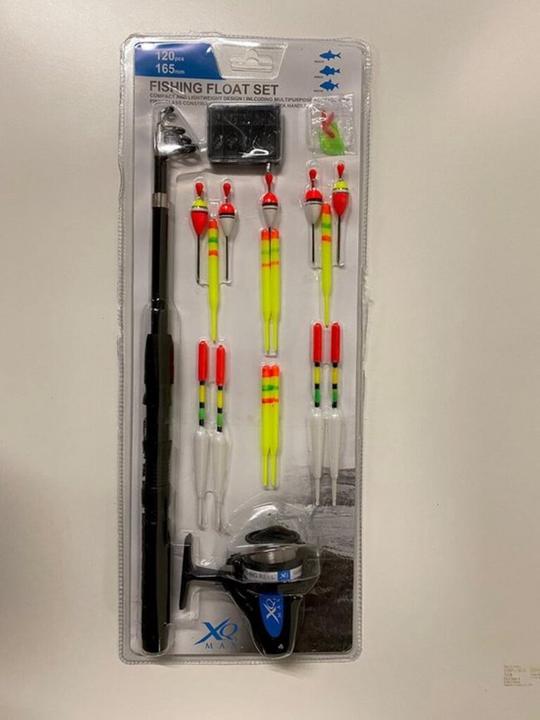 Immagine prodotto XQ Max Set da pesca 120 pezzi (Telescopio, 165 cm)