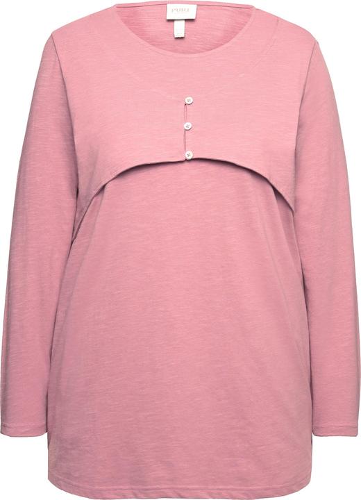 Produktbild Ulla Popken Shirt, Lagenoptik, Rundhals, Langarm (46, 48)
