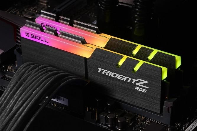 Image du produit G.Skill Trident Z RGB (2 x 16GB, 3200 MHz, RAM DDR4, DIMM)