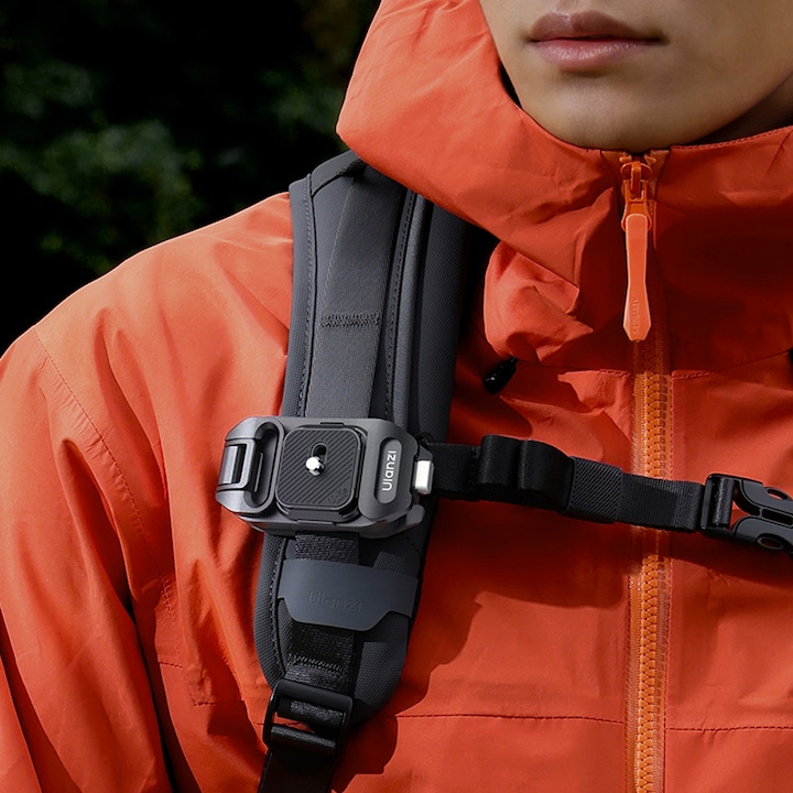 Actual product image Ulanzi UKA07 Quick release Kit for Camera Backpack Strap Clip