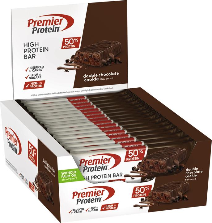 Immagine prodotto Premier Protein Barretta ad alto contenuto proteico (716 g, 16 pz.)
