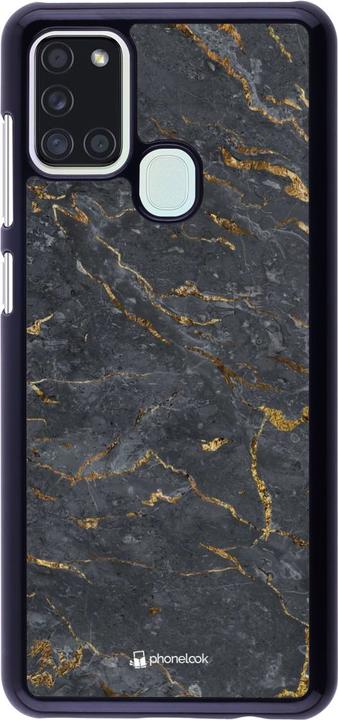 Actual product image PhoneLook Grey Gold Marble cover (Samsung Galaxy A21s)
