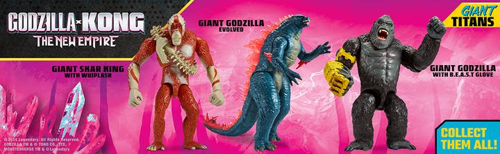 Produktbild Playmates Godzilla x Kong Giant Godzilla, 27,5 cm