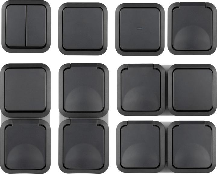 Produktbild REV Aufputz-Feuchtraum Heizungsnotschalter IP55