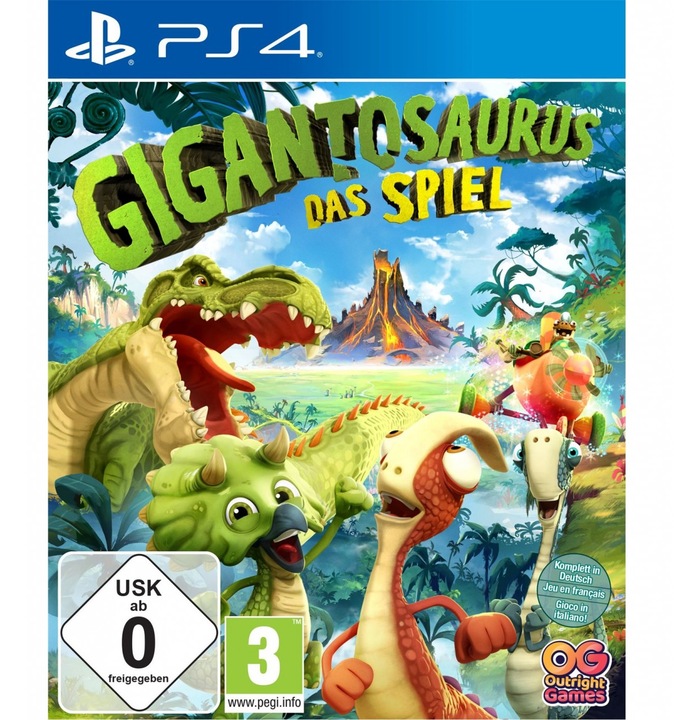 Produktbild Bandai Namco Gigantosaurus: Das Videospiel (PS4, Multilingual)
