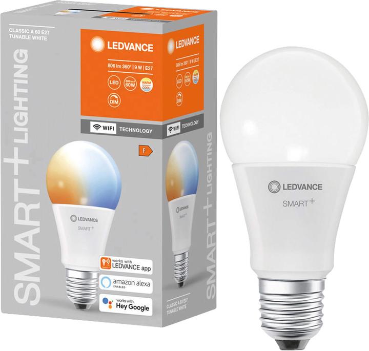 Produktbild Ledvance Smart+ Wifi Classic (E27, 806 lm, 1 x)