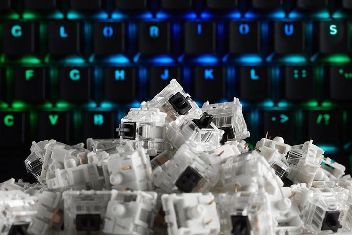 Actual product image Glorious PC Gaming Race Gateron Switches