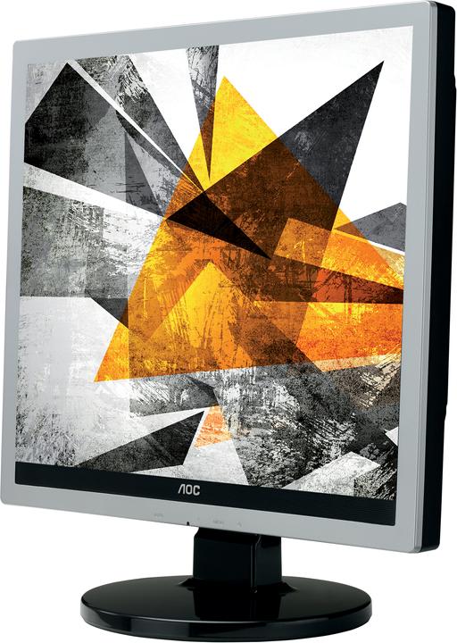 Produktbild AOC E719SDA 43,18cm 17Zoll TFT WLED 5:4 1280x1024 analog + digital speaker 20M:1 250cd/m² 5ms TCO 6.0... (1280 x 1024 Pixel, 17")