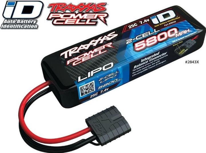 Productafbeelding Traxxas Batterij (7.40 V, 5800 mAh)