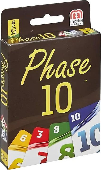 Immagine prodotto Mattel Games Phase 10 (Inglese, 2 - 6 Giocatori)