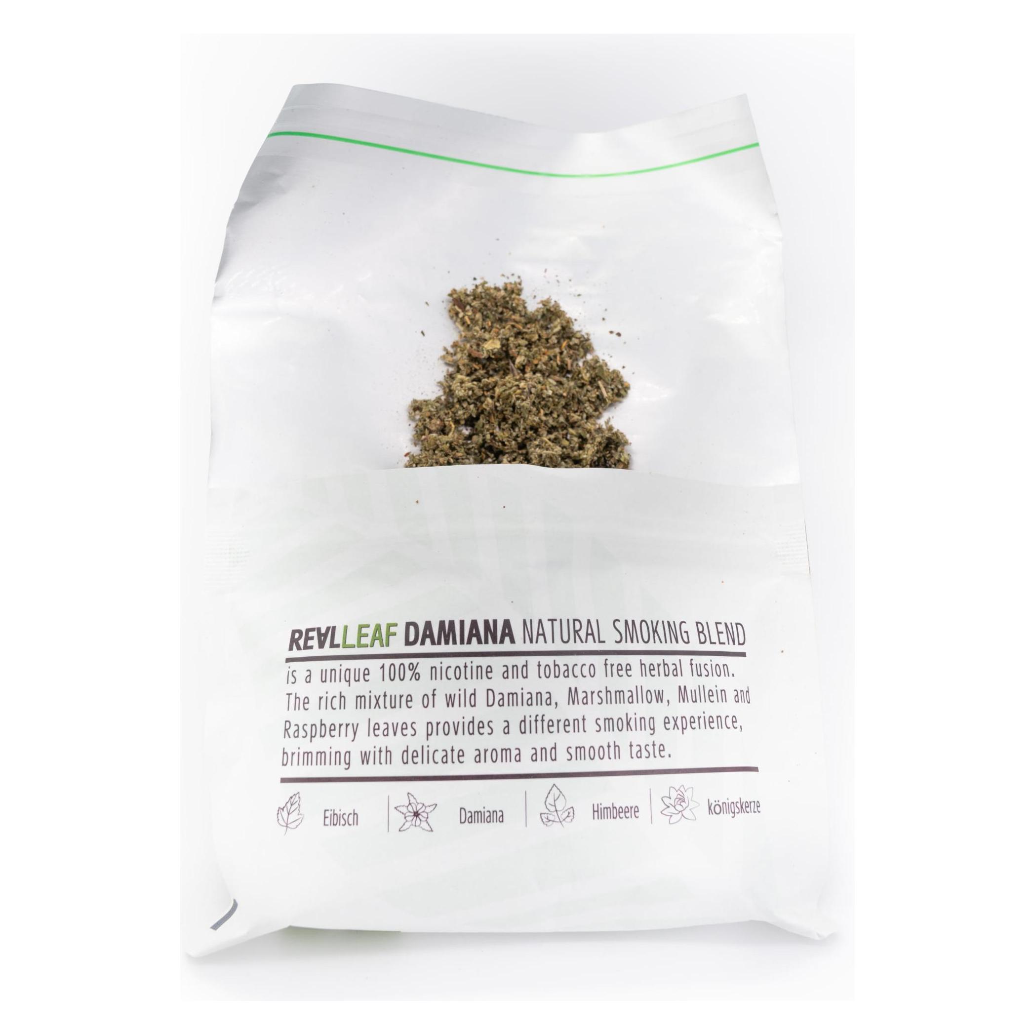 damiana vs tobacco Real Leaf Wild Damiana Herbal Blend - buy at Galaxus