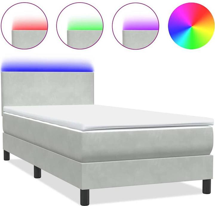 Actual product image vidaXL Boxspringbett (80 x 210 cm)