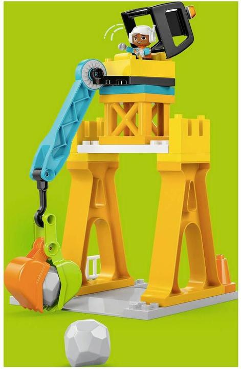 Produktbild LEGO Baustelle mit Baufahrzeugen – 3-in-1-Set (10476)