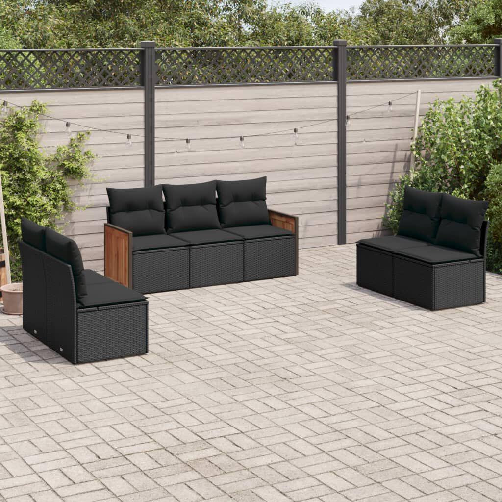 Thumbnail - VidaXL, Gartenlounge, 10-tlg. Garten-Lounge-Set mit Kissen
