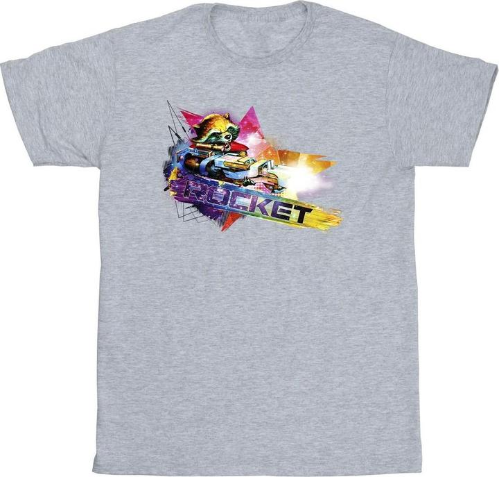 Produktbild Guardians Of The Galaxy Abstract Rocket Raccoon TShirt (S)