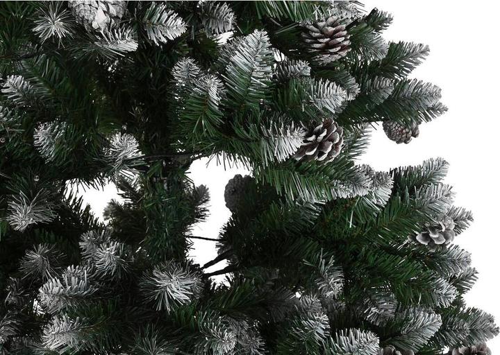 Image du produit DKD Home Decor Arbre de Noël LED léger vert métal polyéthylène 130 x 130 x 218 cm (218 cm)