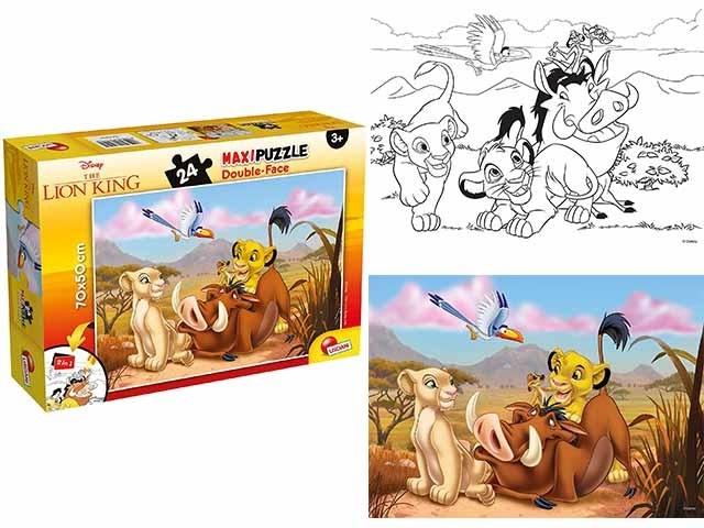 Actual product image Lisciani 74105 - - DISNEY PUZZLE DF MAXI FLOOR 24 LION KING (24 pieces)
