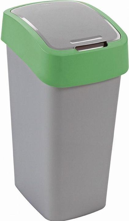 Keter Kosz na śmieci Curver Pacific Flip do segregacji uchylny 50L zielony (CUR000175) (50 l)