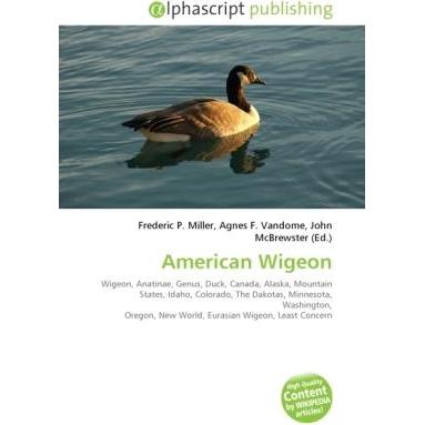 American Wigeon, Fachbücher