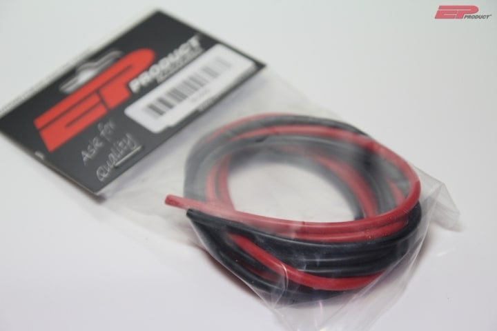 Produktbild EP Silikonkabel 2mm², rot/schwarz je 1m