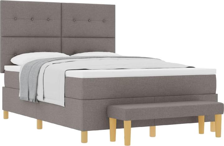 Produktbild vidaXL Boxspringbett (140 x 190 cm)