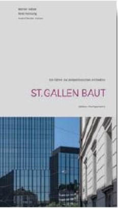 Produktbild St. Gallen baut (Deutsch, 2014)