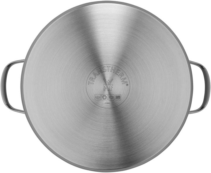 Produktbild WMF Kochtopf Gemüse- Suppentopf Induktion gross 24cm 8,8l Provence Plus Edelstahl (24 cm, Kochtopf, Edelstahl)