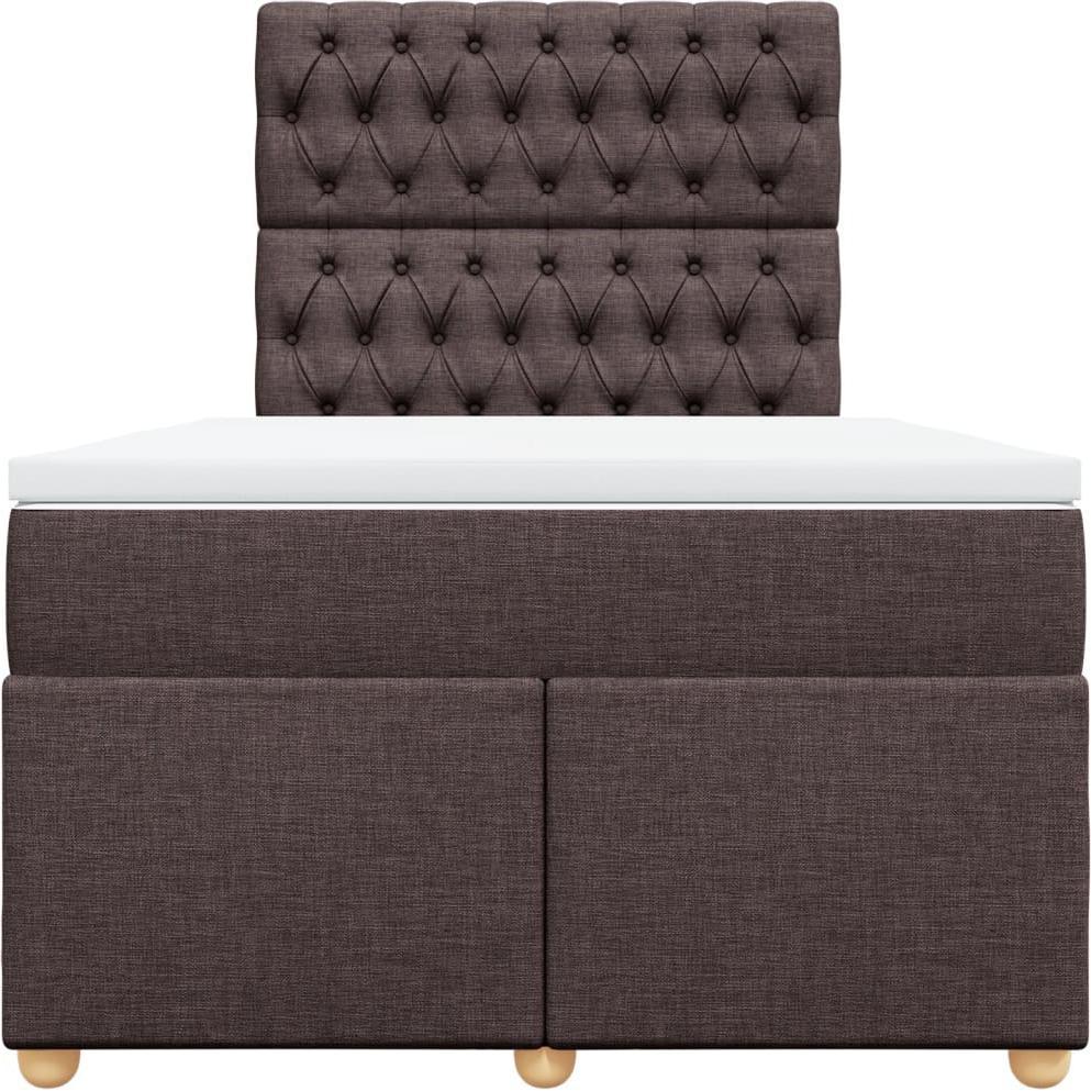 Thumbnail - VidaXL, Bett, Bo x springbett mit Matratze 120 x 200 cm Stoff (120 x 200 cm)