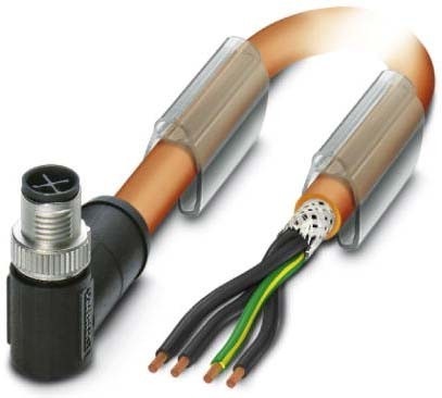 Actual product image Phoenix Contact SAC-4P-MRS/1#1424111 Power line - video/analogue
