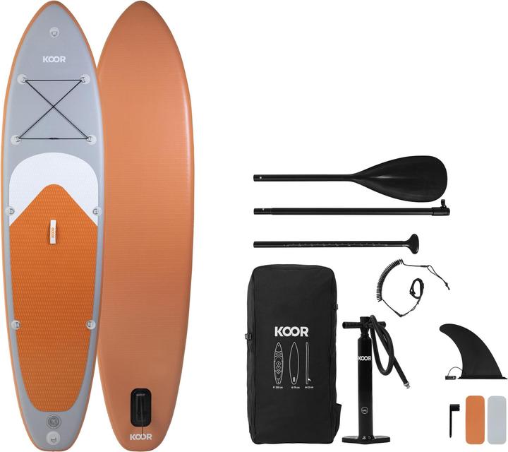 Immagine prodotto Koor SUP Board Asuubi 10'6 (320 cm) Set Arancia (10'6")