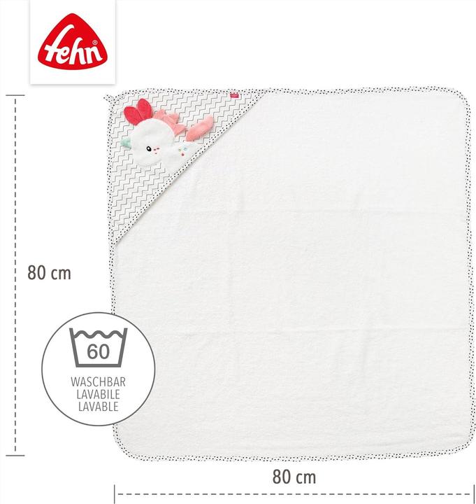 Immagine prodotto Fehn Asciugamano da bagno con cappuccio Unicorno