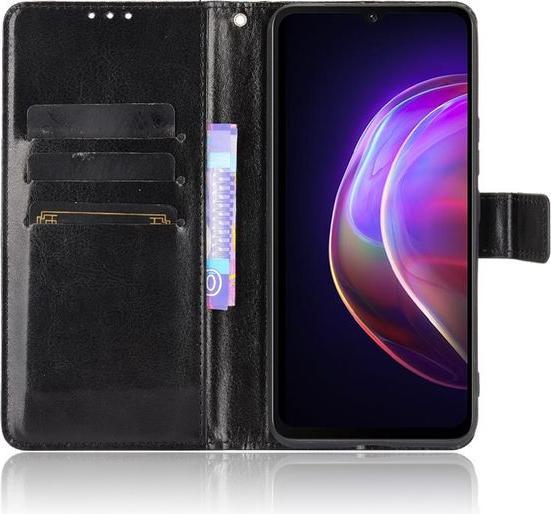 Actual product image MU Classic Crazy Horse III Leather Bookcover Series (vivo V21 5G)