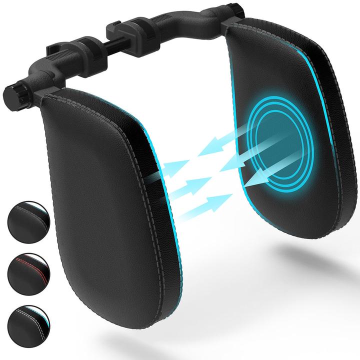 Actual product image Flipline Auto-Kopfstütze, schwarze Nähte