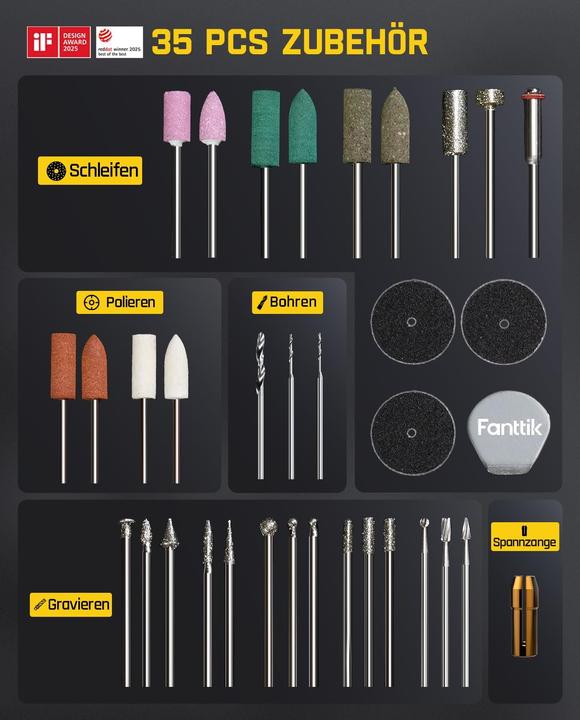 Actual product image Fanttik F2 Master Mini