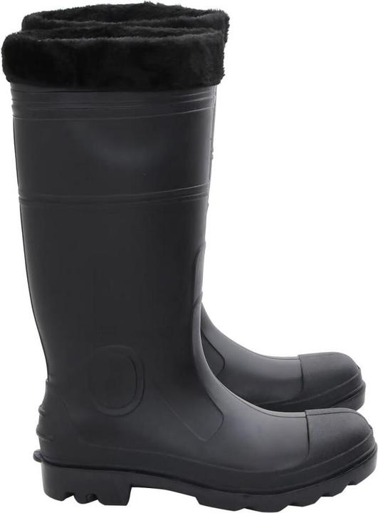Actual product image VidaXL Rubber boots with removable inner lining size PVC (41)