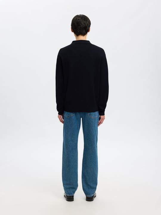 Produktbild Selected Slhteller Fn Relaxed Half Zip Polo Noos (M)