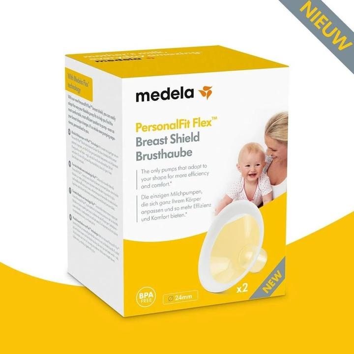 Produktbild Medela PersonalFit Flex, 2 Brusthauben Grösse M (24mm)