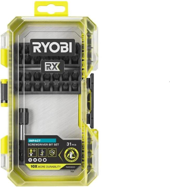 Ryobi Bit-Set 31-teilig (Allen screw, Cross Pozidriv PZ)