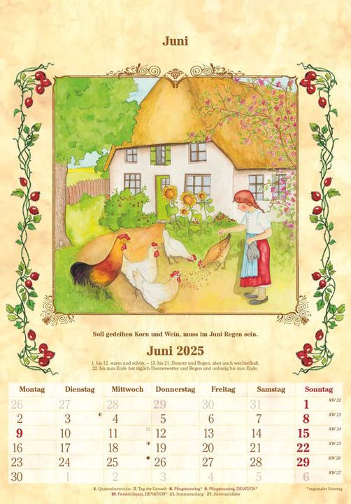 Immagine prodotto Alpha Edition Calendario contadino (Copertina rigida, Tedesco)