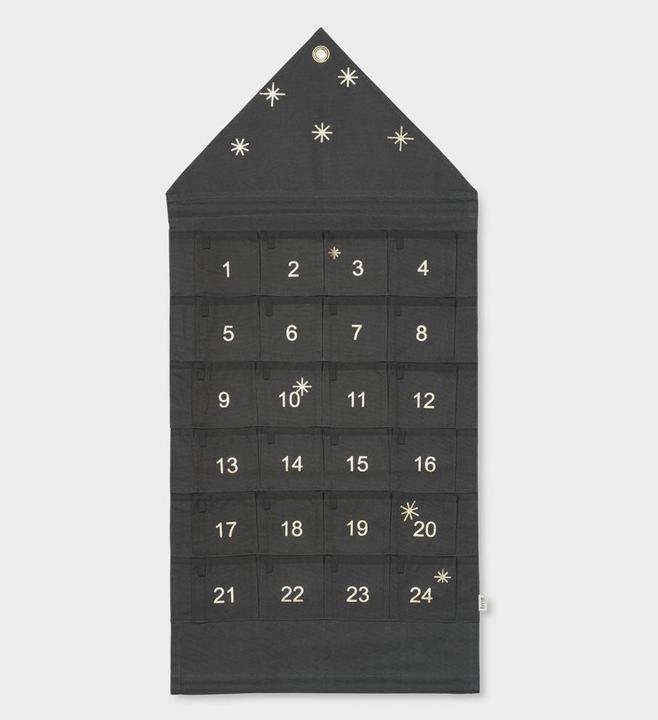 【新品】ferm LIVING Star Christmas Calendar Star Advent Calendar | Christmas decoration in 100% cotton | Ferm