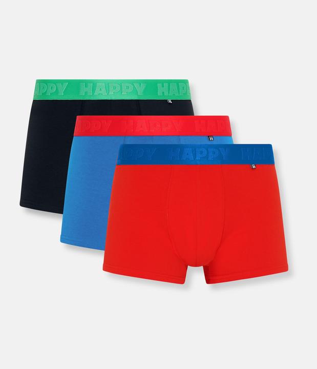 Happy Socks 3-Pack Solid Mix Boxer Shorts