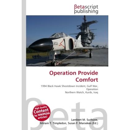 Operation Provide Comfort, Fachbücher