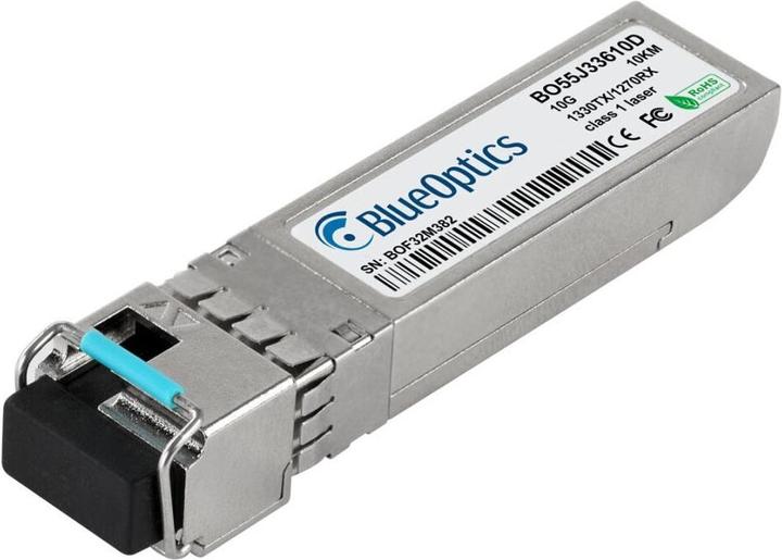 Immagine prodotto BlueOptics Bidi SFP+ Transceiver TX1330nm/RX1270nm 10GBASE-BX-D 10KM industrial
