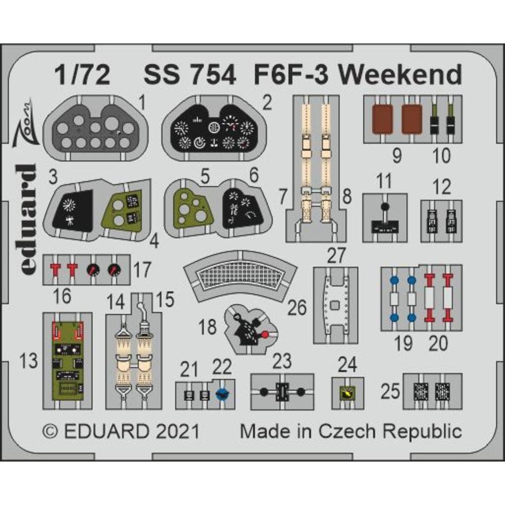 Eduard F6F-3 Weekend 1/72