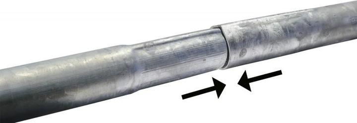 Produktbild Astro 5001 - Antennenhalterung - Silber - Stahl - 1 Stück(e) - 4,83 cm - 2 m