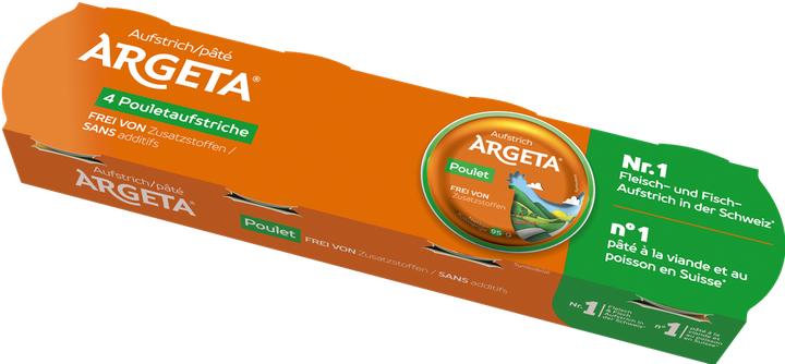 Actual product image Argeta Spread Chicken Classic 4 x 95 g (450 g)